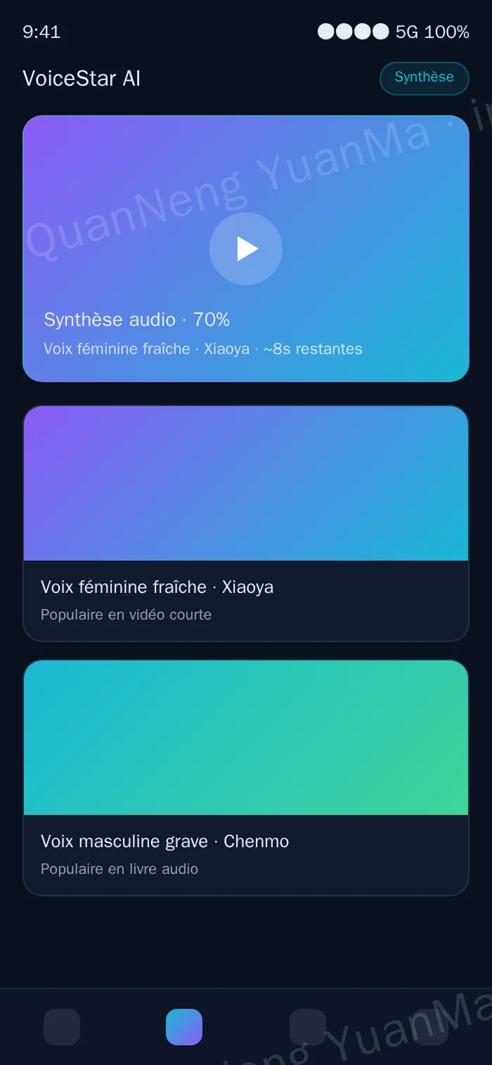 Page H5 de synthèse