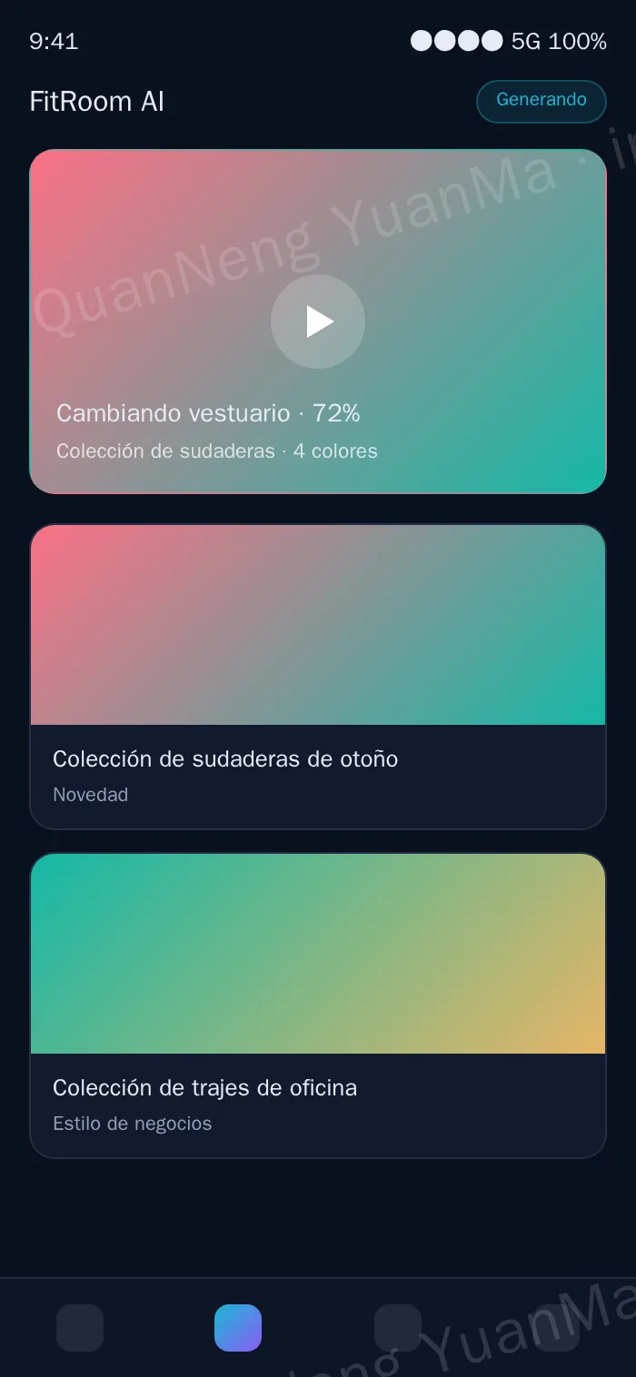 Página H5 de probador