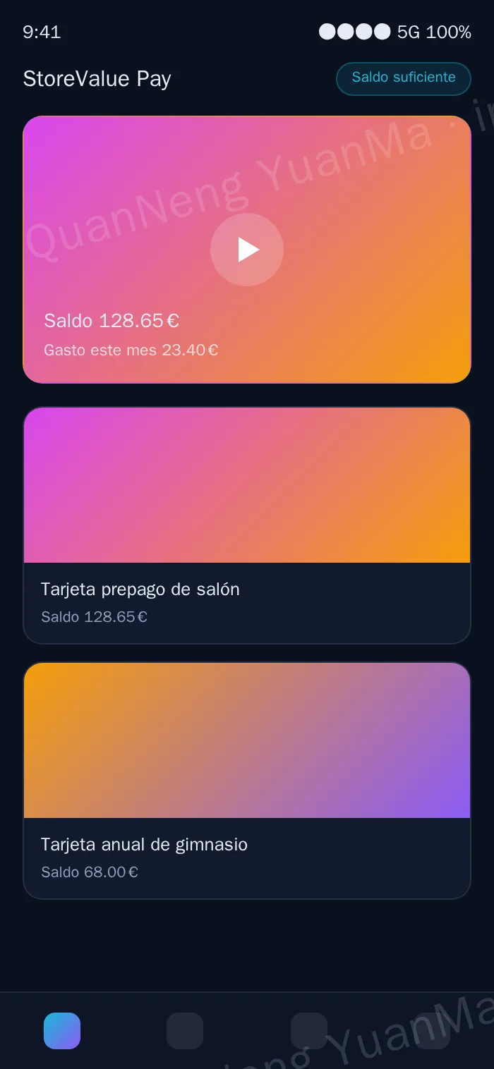 Página H5 de cartera
