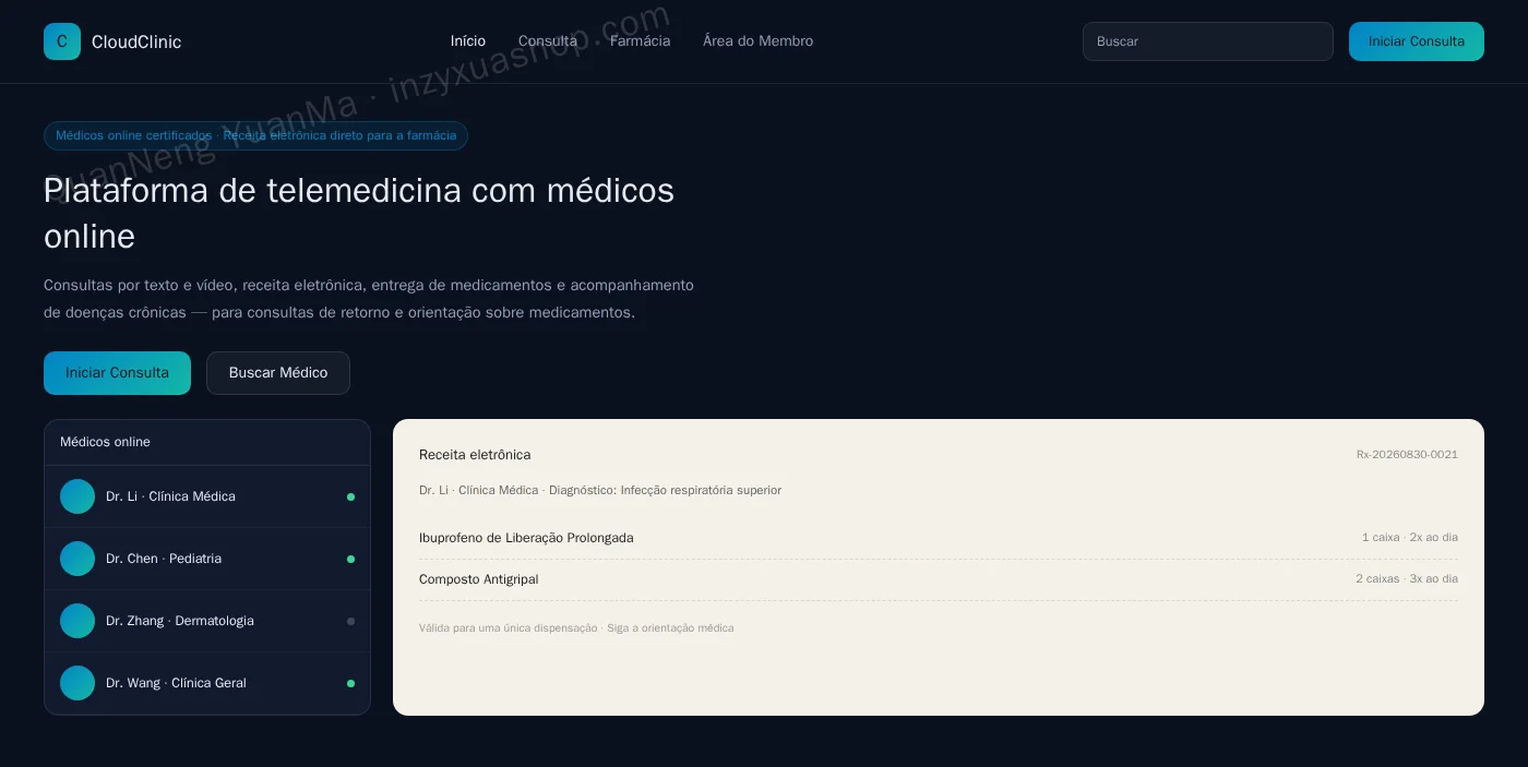 Frontend de telemedicina